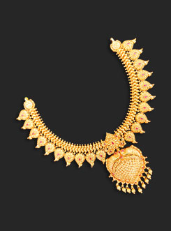 Gold Necklace Design 4